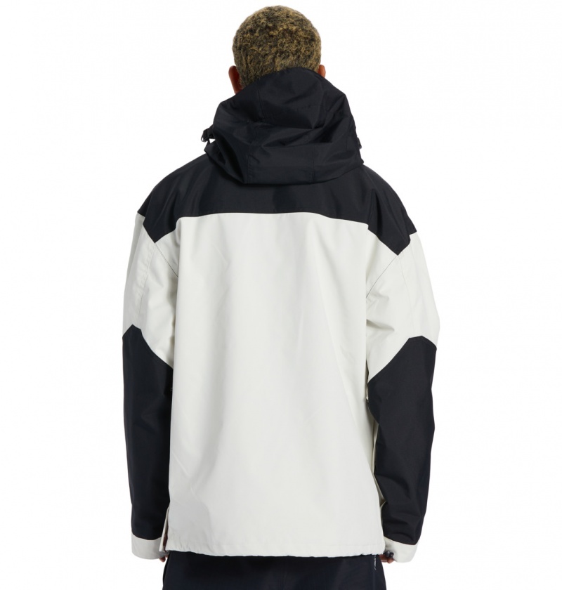 Silver Birch DC Shoes Dc-43 - Technical Anorak Snow Jacket | PJLRDW-916