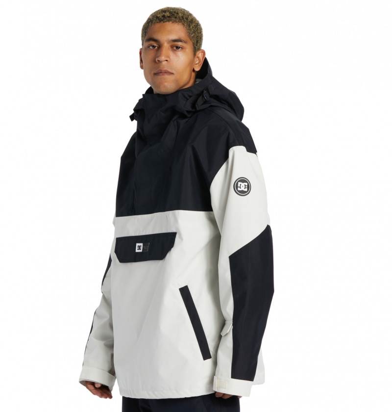 Silver Birch DC Shoes Dc-43 - Technical Anorak Snow Jacket | PJLRDW-916