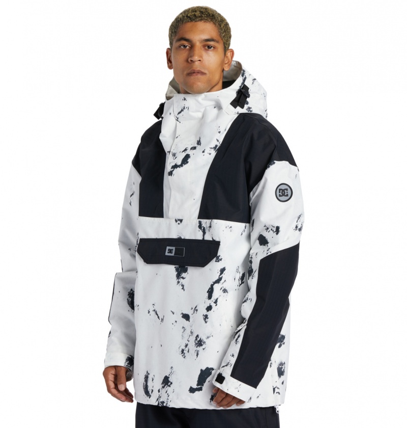 Snow Camo DC Shoes Dc-43 - Technical Anorak Snow Jacket | HFMPLV-061