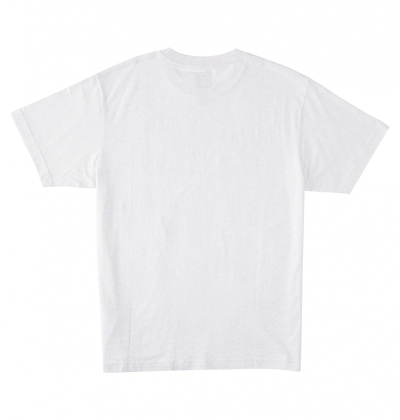 Snow Heather DC Shoes Dropout - T-Shirt | ZYGPVM-138