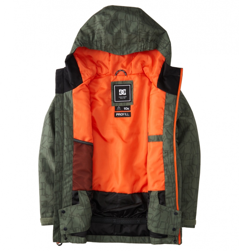 Standards DC Shoes Basis Print - Technical Snow Jacket 8-16 | GZCMHD-340