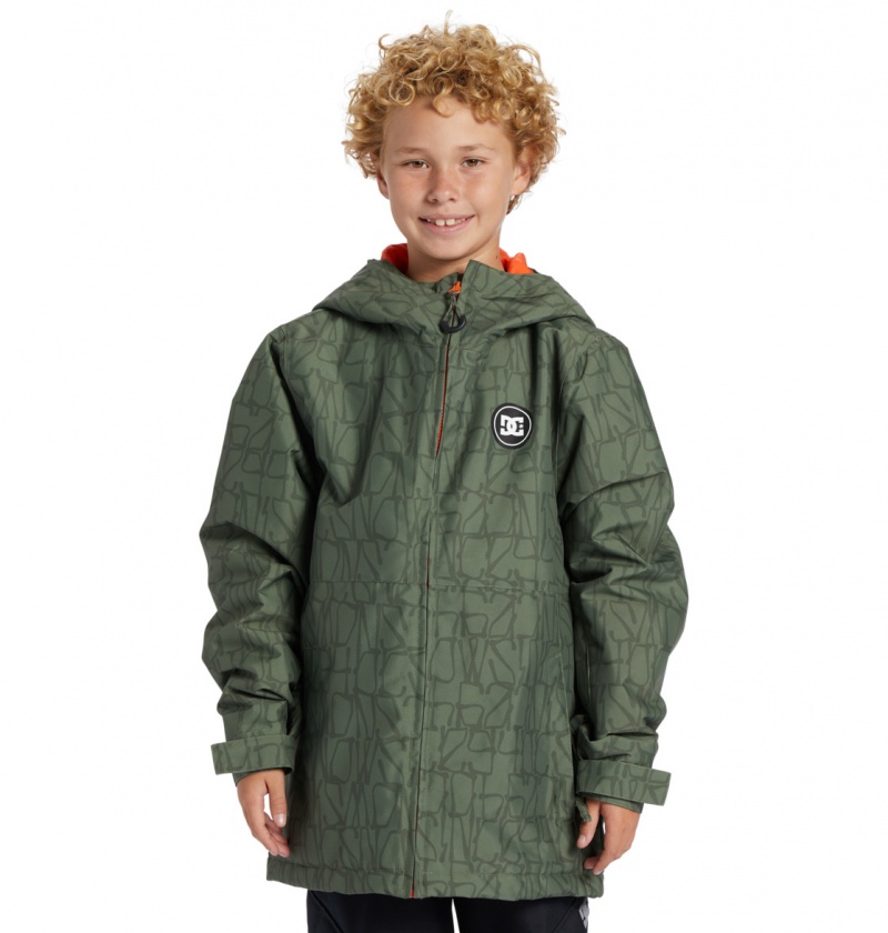 Standards DC Shoes Basis Print - Technical Snow Jacket 8-16 | GZCMHD-340