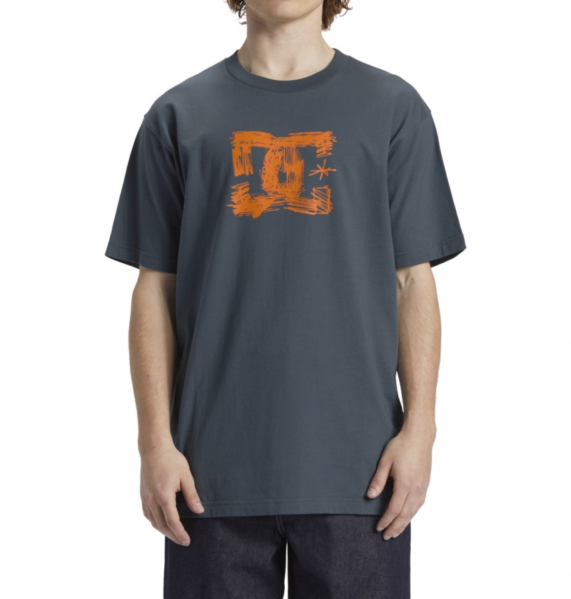 Stormy Weather DC Shoes Sketchy - T-Shirt | KRBMUD-739