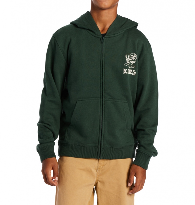 Sycamore DC Shoes Playtime - Zip-Up Hoodie 10-16 | MYGLVF-890