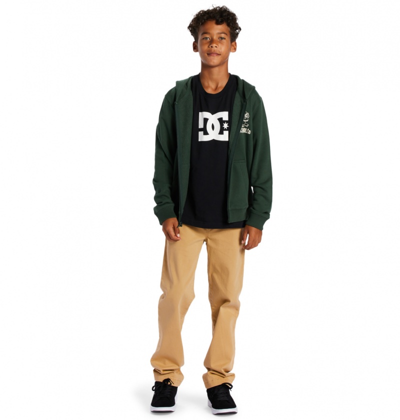 Sycamore DC Shoes Playtime - Zip-Up Hoodie 10-16 | MYGLVF-890