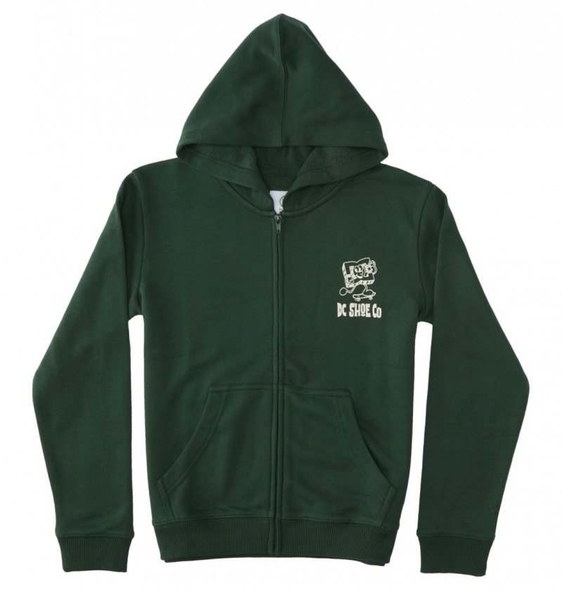 Sycamore DC Shoes Playtime - Zip-Up Hoodie 10-16 | MYGLVF-890