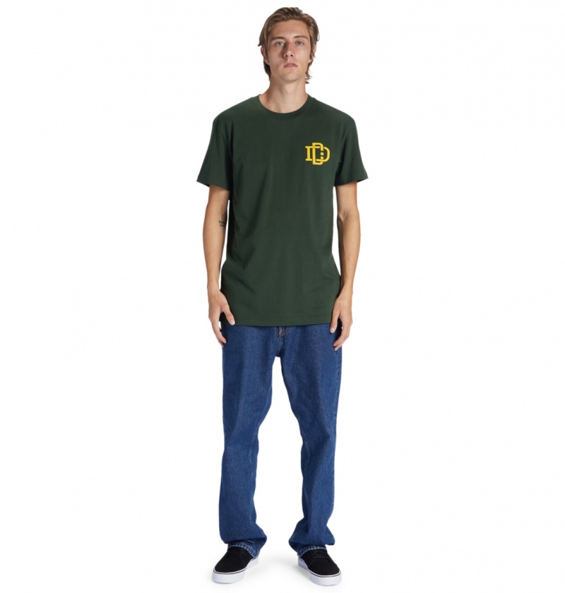 Sycamore DC Shoes Rugby Crest - T-Shirt | ETXOQY-158