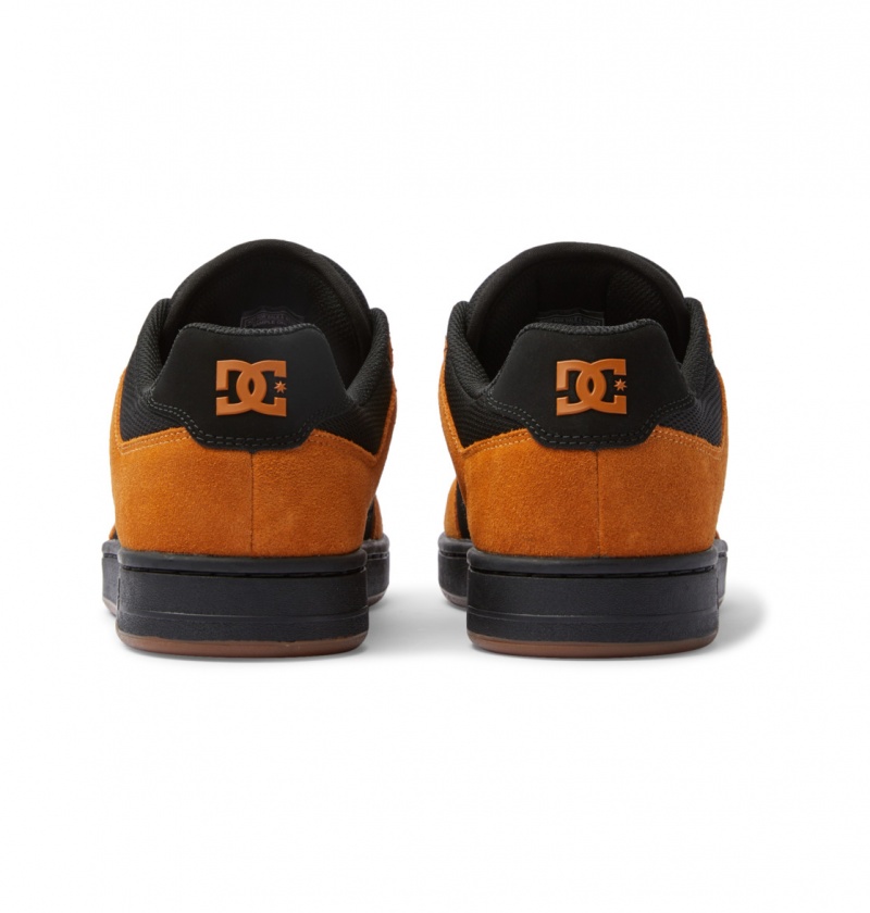 Wheat / Black DC Shoes Manteca - Leather Shoes | WBKJFH-341