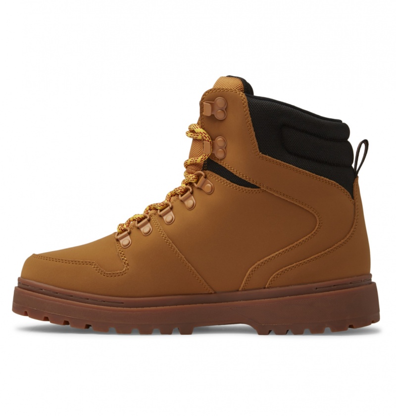 Wheat / Black DC Shoes Peary Tr - Leather Boots | OFQSZP-786