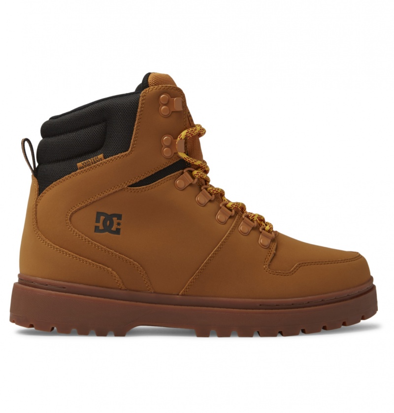 Wheat / Black DC Shoes Peary Tr - Leather Boots | OFQSZP-786