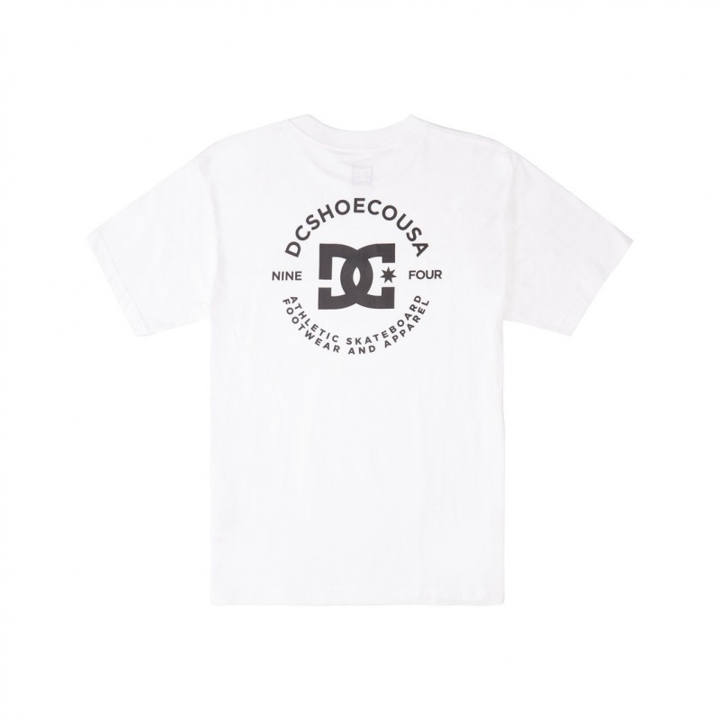 White DC Shoes DC Star Pilot - T-Shirt | UDRBQY-732