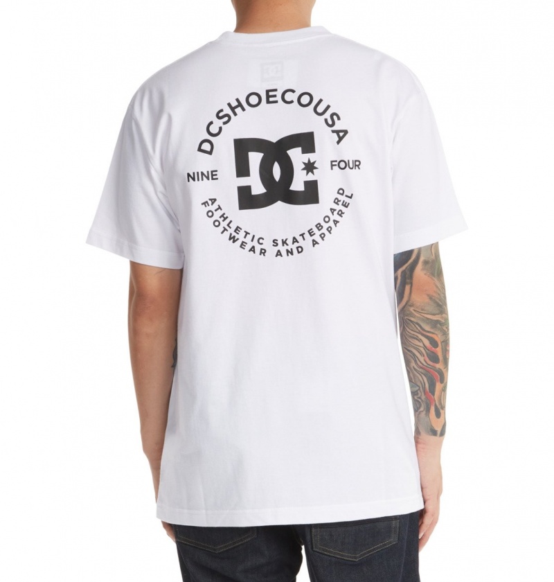 White DC Shoes DC Star Pilot - T-Shirt | UDRBQY-732