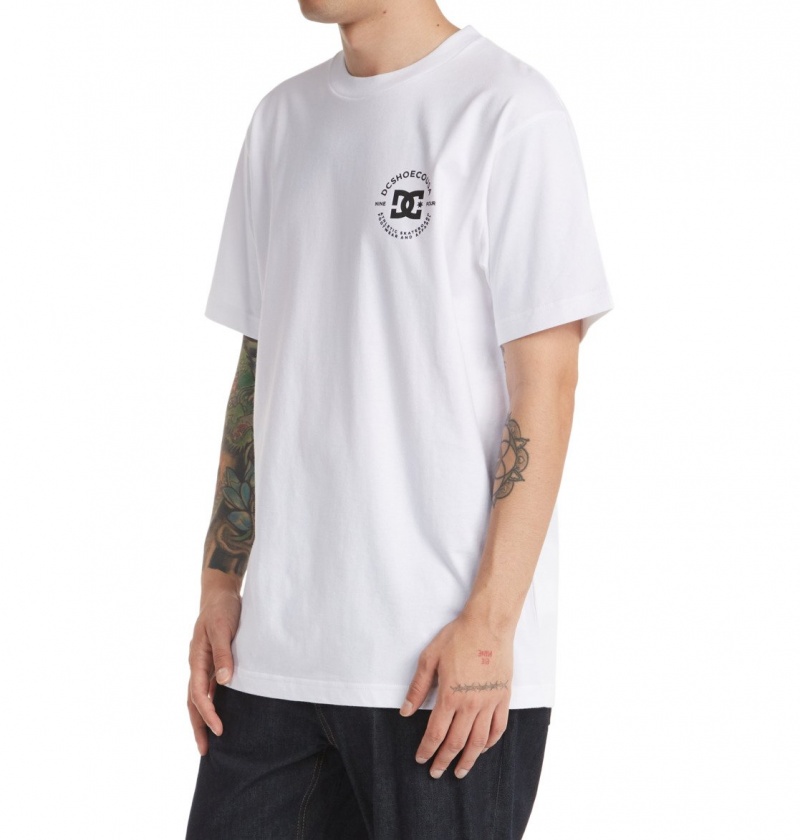 White DC Shoes DC Star Pilot - T-Shirt | UDRBQY-732