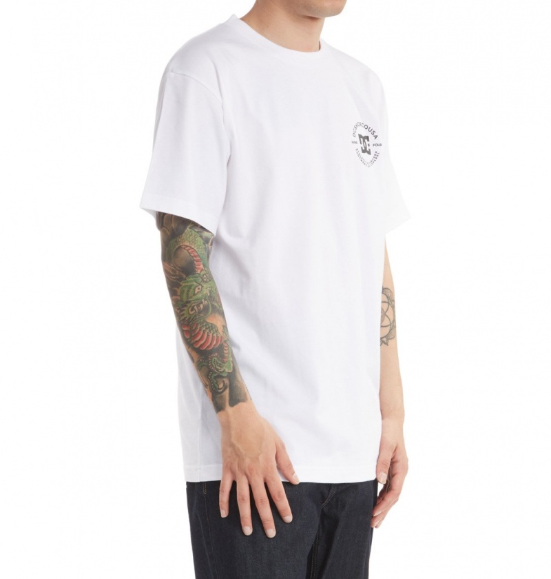 White DC Shoes DC Star Pilot - T-Shirt | UDRBQY-732