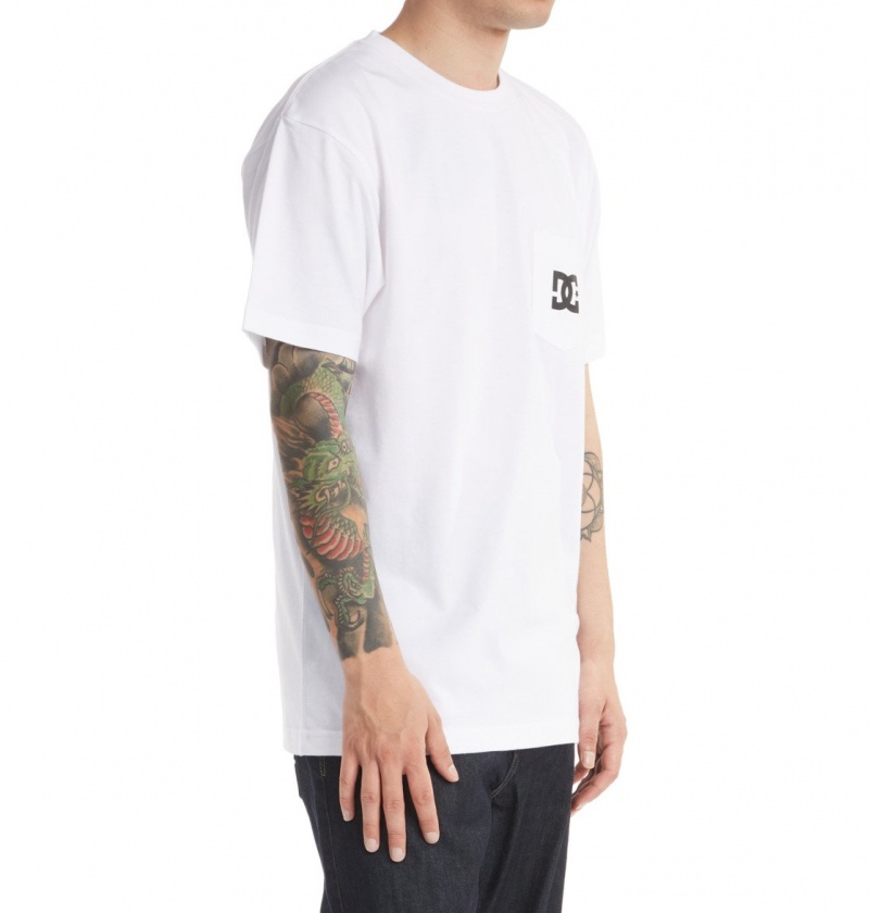 White DC Shoes DC Star - T-Shirt | ZMOYRI-519