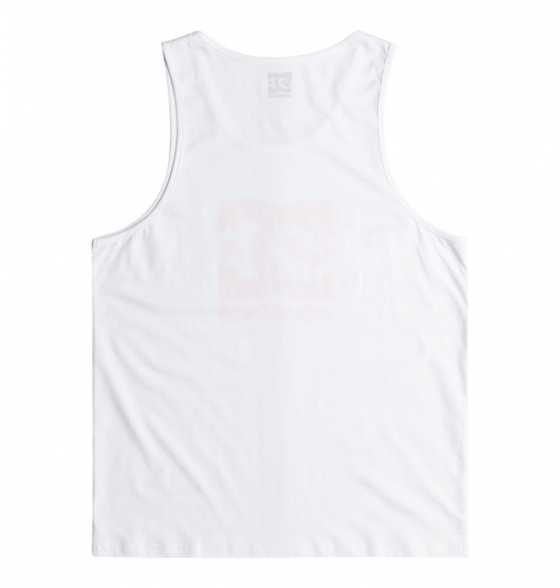 White DC Shoes x Monegros - Vest | XCLWJY-321