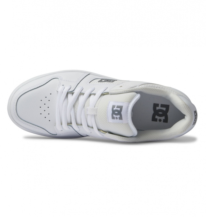 White / Battleship / White DC Shoes Manteca 4 - Shoes | VWZQRG-547