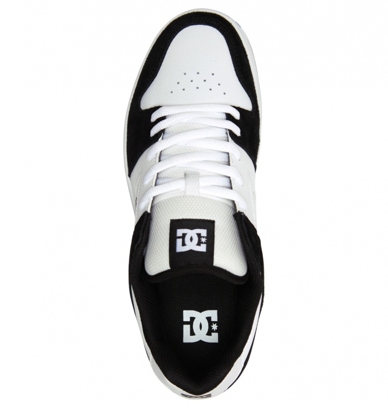 White / Black DC Shoes Manteca 4 - Shoes | CVEDNO-891