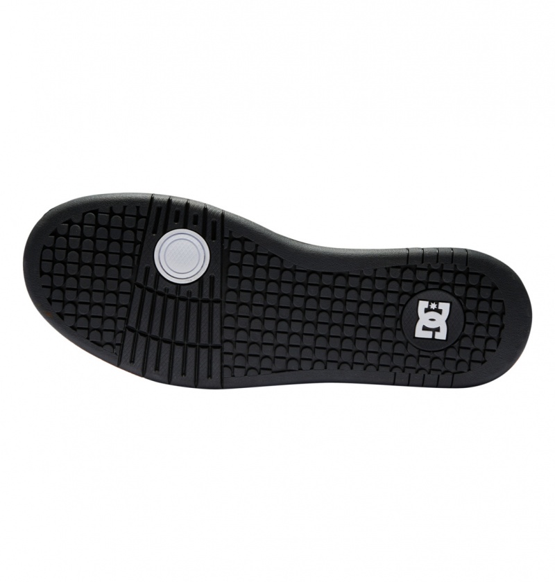 White / Black DC Shoes Manteca 4 - Shoes | CVEDNO-891