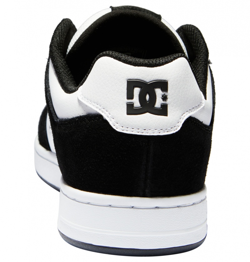 White / Black DC Shoes Manteca 4 - Shoes | CVEDNO-891