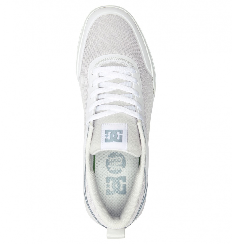 White / Gum DC Shoes Transit - Shoes | NXEKQP-769