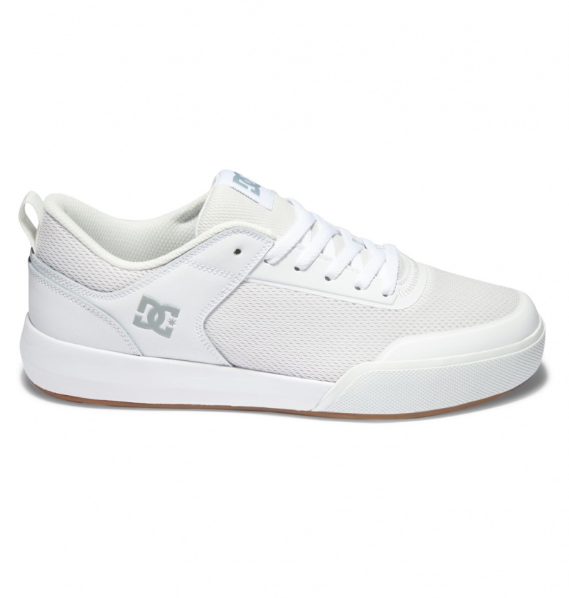 White / Gum DC Shoes Transit - Shoes | NXEKQP-769