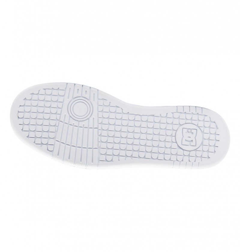 White / White DC Shoes Manteca 4 Platform - Flatform Shoes | UJCBMS-605